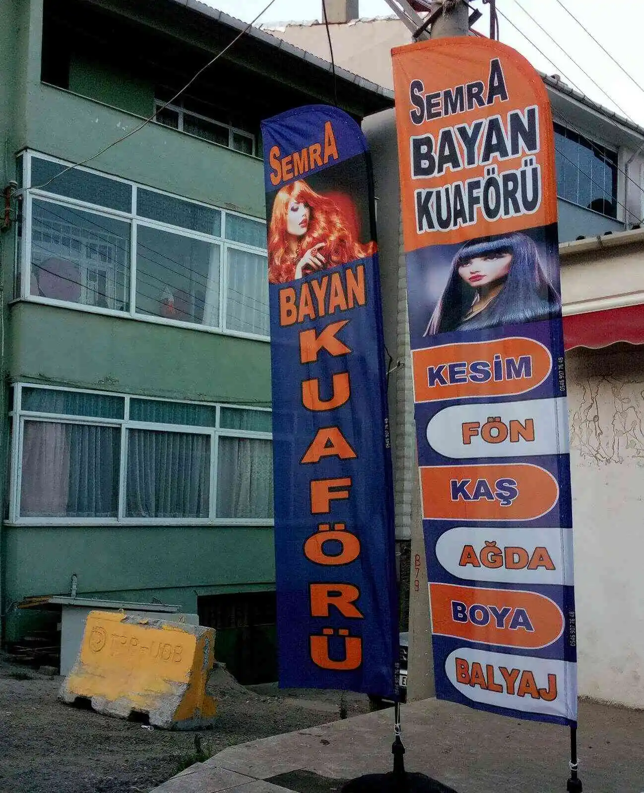 Bayan Kuaförü Yelken Bayrak Bayan Kuaförü Yelken Bayrak