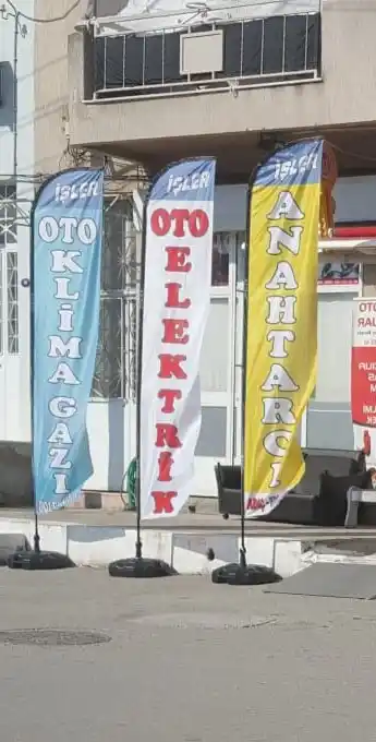 Oto Elektirikci Yelken Bayrağı-2
